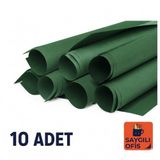 Kika Saygılıofis Fon Kartonu 10 Lu Koyu Yeşil 50x70 Cm 1 Paket