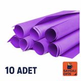 Kika Saygılıofis Fon Kartonu 10 Lu Mor 50x70 Cm 1 Paket