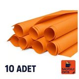 Kika Saygılıofis Fon Kartonu 10 Lu Turuncu 50x70 Cm