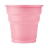 Kikajoy 50 Adet Pembe Plastik Bardak