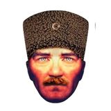Kikajoy ATATÜRK MASKESİ KARTON 10LU Renkli
