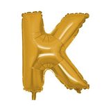 Kikajoy K Harf Altın 40 Folyo Balon