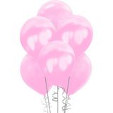 Kikajoy Metalik Açık Pembe Balon 100'lü