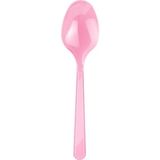 Kikajoy Pembe Plastik Kaşık