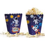 Kikajoy Rocket Space Popcorn Kutusu 8li
