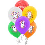 Kikajoy Unicorn Baskılı Pastel Balon 100'lü