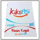Kikarts Resim Kağıdı 25X35 10Lu - 6 Paket