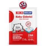 Kiki Excellent Kedi Koku Giderici Çilek Kokulu 25 Gr. 12 Adet