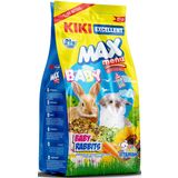 Kıkı Excellent Kemirgen Max Menu Baby Rabbits Yavru Tavşan Yemi 500 Gr. KG303
