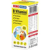 Kiki Excellent Kuş B Vitamini 25 ml Tüm Kafes Kuşları İçin Sağlıklı Büyüme ve Tüy Gelişimi