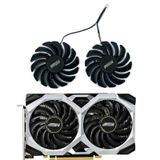 KIKIFAN 2 adet 87mm PLD09210S12HH 1660 Süper GPU Fan MSI GeForce GTX 1660 Süper 1660Ti RTX 2060 Ventus XS OC Soğutma Grafik Kartı Fan