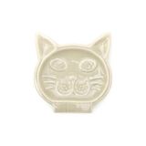 Kikkerland Cat Spoon Rest Seramik Kedi Kaşıklık - Çok Renkli