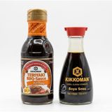 Kıkkoman Soya Sosu 150 ml +Kıkkoman Ballı Teriyaki Sos 250 ml - 350 gr