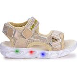 Kiko Kids 133 Hologram Işıklı Sedef Günlük Kız Çocuk Sandalet