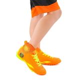 Kiko Kids 142 FHS Boğazlı Halı Saha Erkek Çocuk Futbol Ayakkabı Sarı - Turuncu