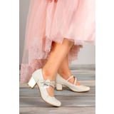Kiko Kids Aisha Kum Simli Günlük Kız Çocuk 4 Cm Topuklu Abiye Ayakkabı