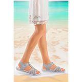 Kiko Kids Ameli Kız Çocuk Sandalet - Gümüş