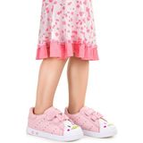 Kiko Kids Bart Cırtlı Işıklı Pembe Kız Bebek Spor Ayakkabı