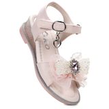 Kiko Kids Bufly Fiyonklu Kız Çocuk Sandalet Ayakkabı