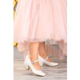 Kiko Kids Cara Çupra Günlük Kız Çocuk 4 Cm Topuklu Abiye Ayakkabı