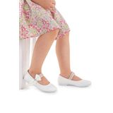 Kiko Kids Cerry Cilt Cırtlı Kız Çocuk Taşlı Babet Ayakkabı