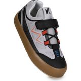 Kiko Kids Cırtlı Bağcıklı Erkek Çocuk Spor Ayakkabı Mikrofiber Dış Malzeme Termo Taban - Buz - Siyah