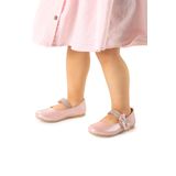Kiko Kids Cırtlı Kız Çocuk Taşlı Babet Ayakkabı 252 Vakko