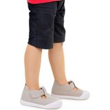 Kiko Kids Elroy İlk Adım Cırtlı Erkek Bebek Günlük Ayakkabı - Gri