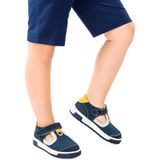 Kiko Kids Erkek Çocuk Günlük Ayakkabı Arz 2319 Petrol - Sarı