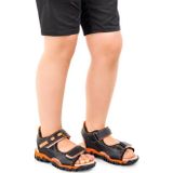 Kiko Kids Erkek Çocuk Sandalet Arz 2361 Siyah