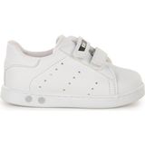 Kiko Kids Erkek Çocuk Spor Ayakkabı 24 Numara Beyaz Mikrofiber Malzeme ile Düz Tabanlı