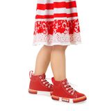 Kiko Kids Gamel Günlük Lastikli Kız Bebek Bot Ayakkabı
