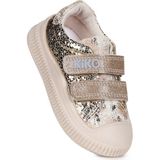 Kiko Kids Glitter Cırtlı Kız Çocuk Günlük Ayakkabı - Altın