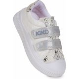 Kiko Kids Glitter Cırtlı Kız Çocuk Günlük Ayakkabı - Beyaz