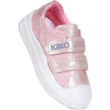 Kiko Kids Glitter Cırtlı Kız Çocuk Günlük Ayakkabı - Pembe