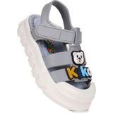 Kiko Kids Jack Hafif Taban Erkek Çocuk Sandalet - Gri