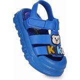 Kiko Kids Jack Hafif Taban Erkek Çocuk Sandalet - Saks Mavi