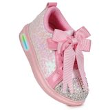 Kiko Kids Janes Işıklı Cırtlı Fiyonk Kız Bebek Spor Ayakkabı