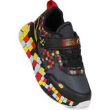 Kiko Kids Jenks Craft Cırtlı Erkek Çocuk Spor Ayakkabı - Siyah - Kırmızı