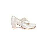 Kiko Kids Kiko 750 Sedef Vakko Günlük 4 cm Topuk Kız Çocuk Babet