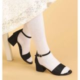 Kiko Kids Kiko 769 Siyah Çupra 3 cm Topuk Günlük Kız Çocuk Sandalet
