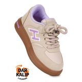 Kiko Kids Lacer Cırtlı Bağcıklı Kız Çocuk Spor Ayakkabı