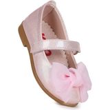 Kiko Kids Lil Cırtlı Kız Çocuk Babet Ayakkabı - Pembe