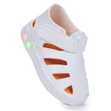 Kiko Kids Limba Işıklı Cırtlı Erkek Bebek Sandalet