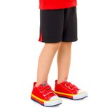 Kiko Kids Linen Cırtlı Erkek Bebek Keten Spor Ayakkabı