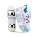 Kiko Kids Lucia Patenli Işıklı Kız Çocuk Spor Ayakkabı
