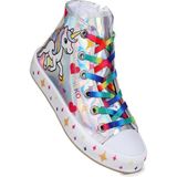 Kiko Kids Pames Unicorn Fermuarlı Kız Çocuk Spor Ayakkabı - Gümüş