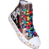Kiko Kids Pames Unicorn Fermuarlı Kız Çocuk Spor Ayakkabı - Platin