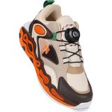 Kiko Kids Rebel Bağcık Mekanizmalı Erkek Çocuk Spor Ayakkabı - Krem - Kahve