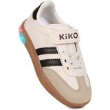 Kiko Kids Renis Günlük Cırtlı Işıklı Erkek Çocuk Spor Ayakkabı - Bej - Kahve
